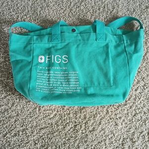 Figs Aqua Tote Bag